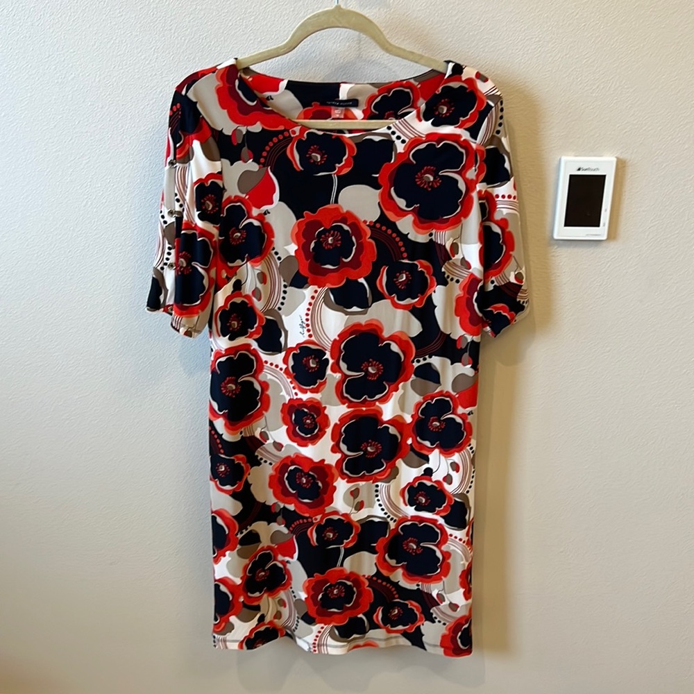 Tommy Hilfiger poppy print dress size 12. Worn once